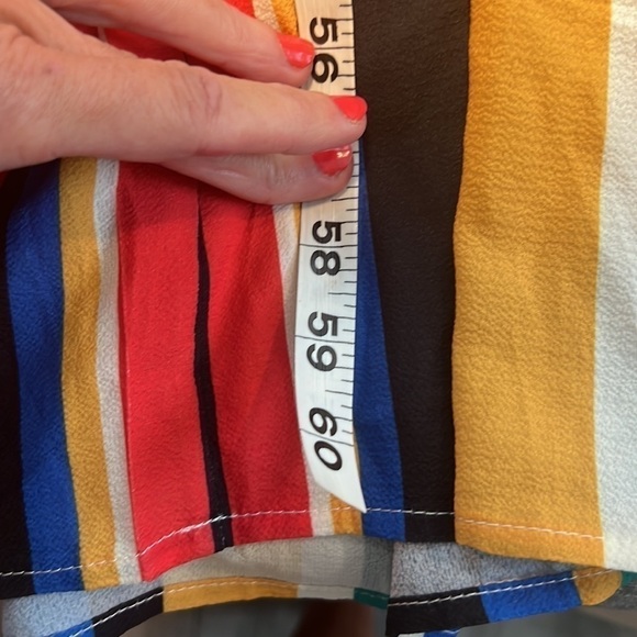 Anthro’s Flying Tomato, Vibrant Striped Jumpsuit, Belted, Excellent Condition,M - Picture 10 of 10